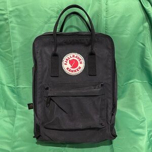 Fjallraven Kanken backpack in black